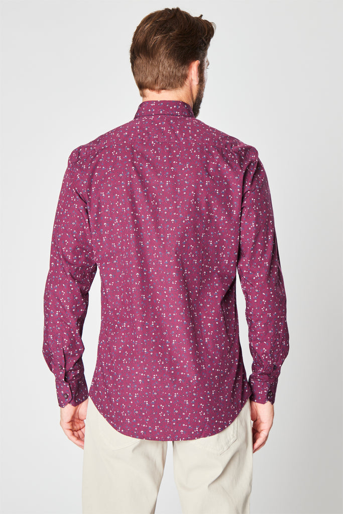 Chemise Bordeaux - Harmont & Blaine - Homme