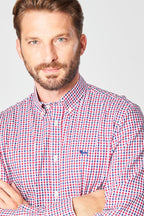 Chemise À Carreaux Rouge Et Blanc - Harmont & Blaine - Homme