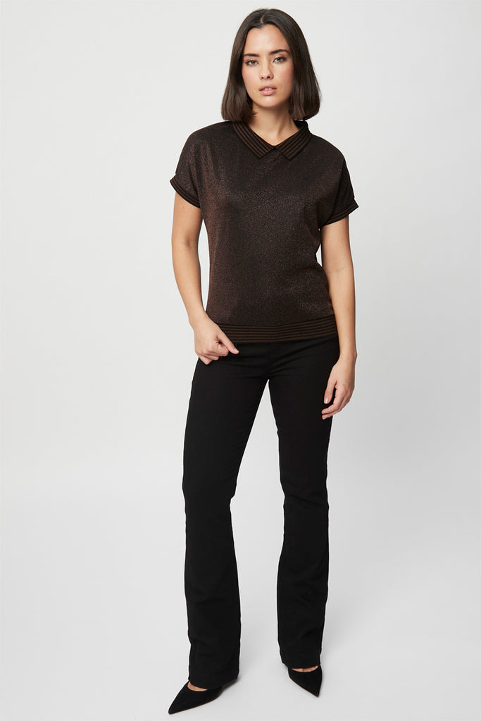 Polo Marron - Harmont & Blaine - Femme