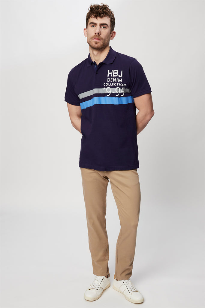 Polo Bleu - Harmont & Blaine Jeans - Homme