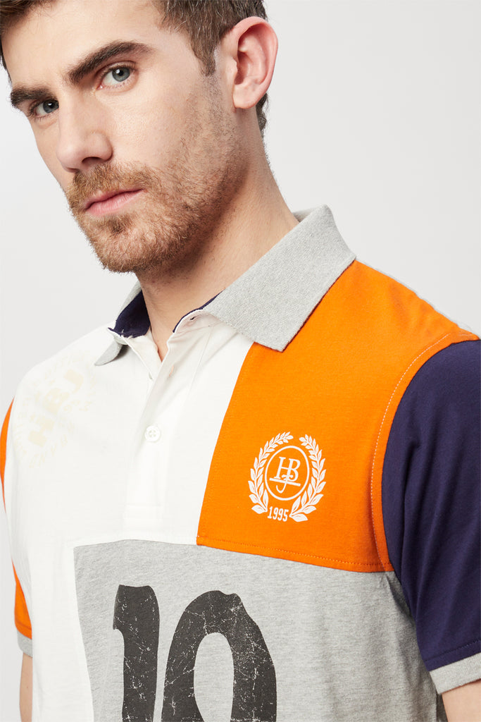 Polo Bleu Nuit - Harmont & Blaine Jeans - Homme
