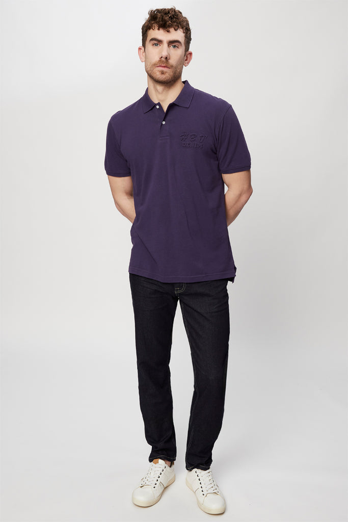 Polo Bleu Marine - Harmont & Blaine Jeans - Homme