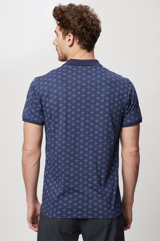 Polo Bleu Marine - Harmont & Blaine Jeans - Homme