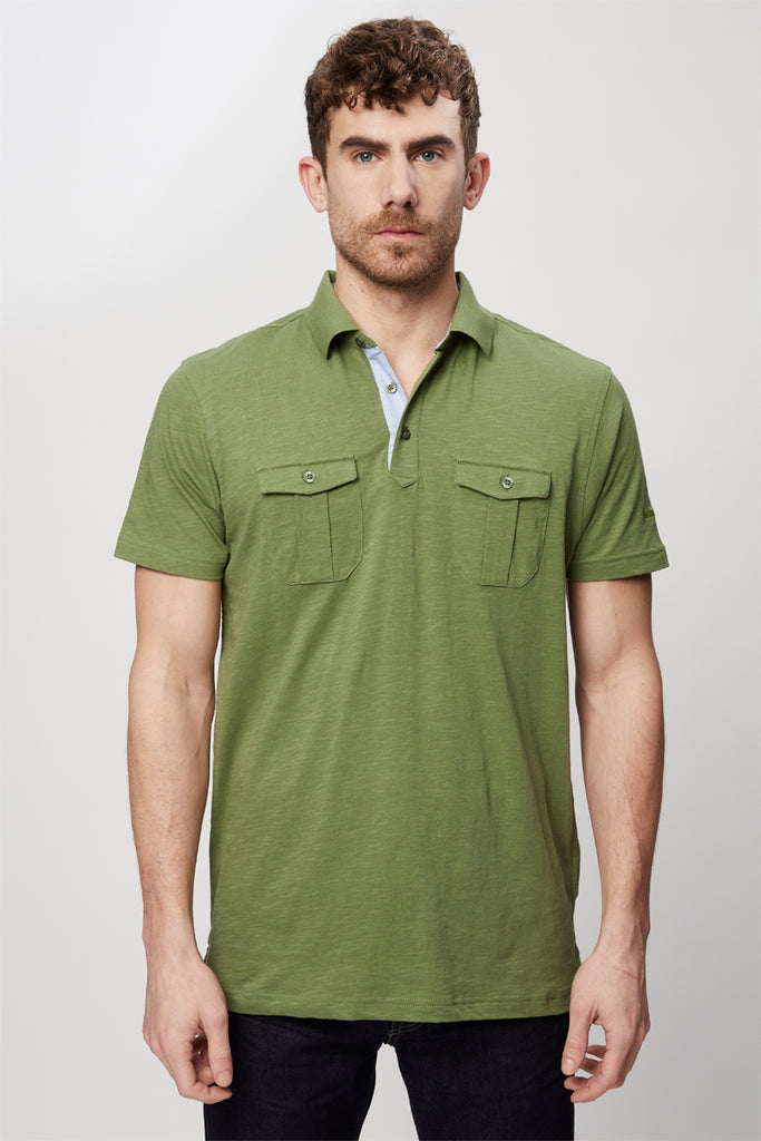 Polo Vert - Harmont & Blaine Jeans - Homme