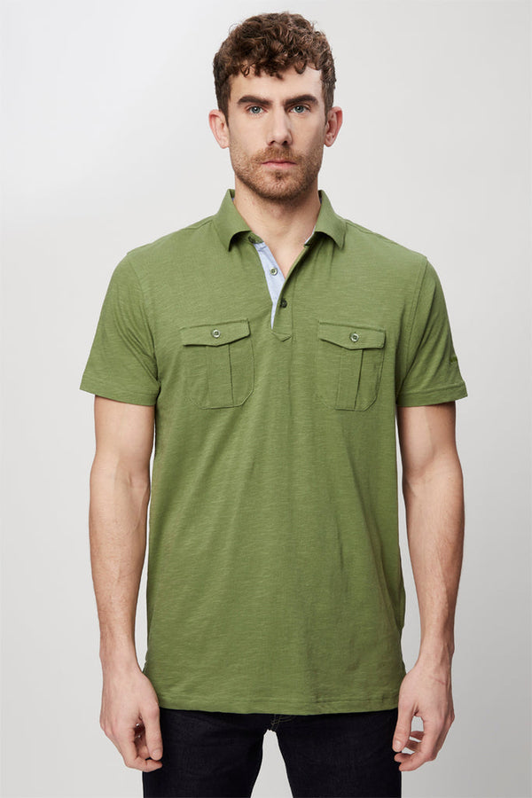 Polo Vert - Harmont & Blaine Jeans - Homme