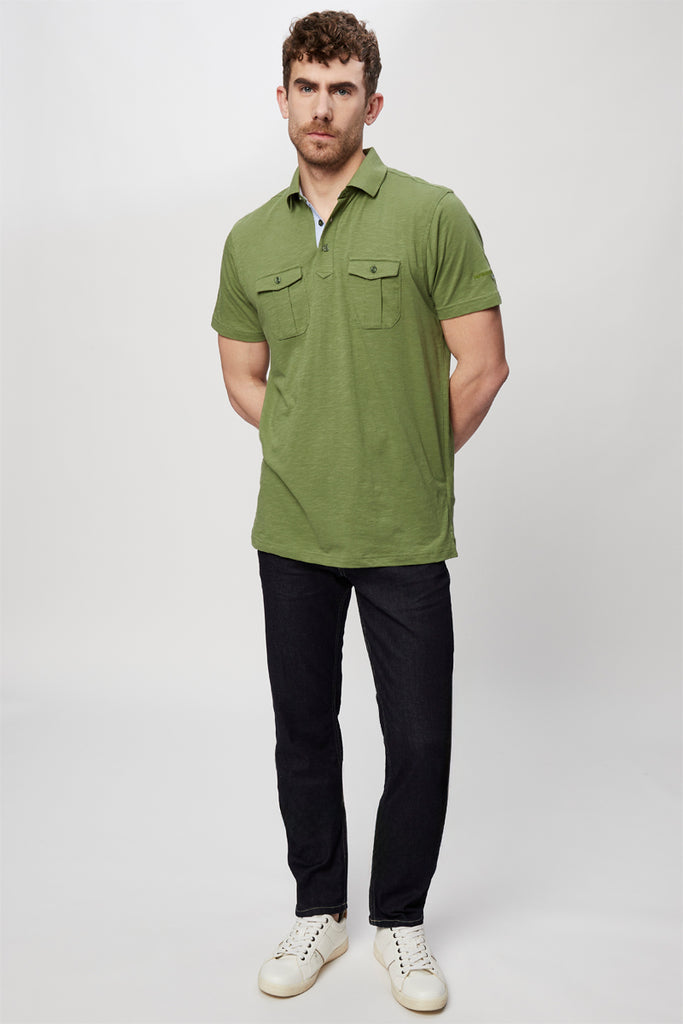 Polo Vert - Harmont & Blaine Jeans - Homme