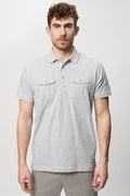 Polo Gris Chiné - Harmont & Blaine Jeans - Homme
