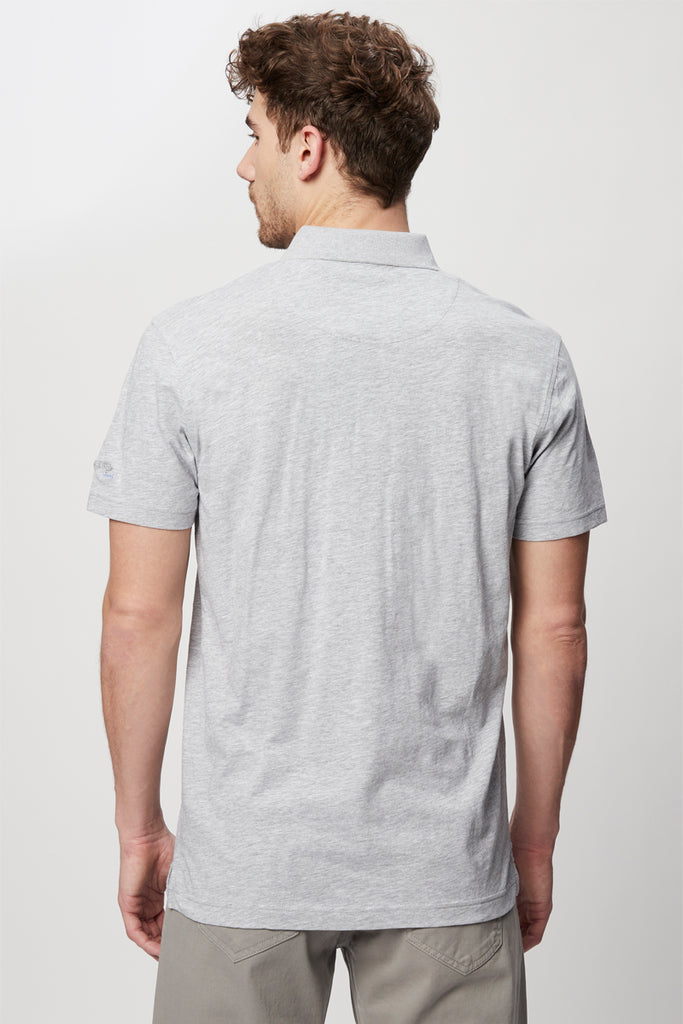 Polo Gris Chiné - Harmont & Blaine Jeans - Homme