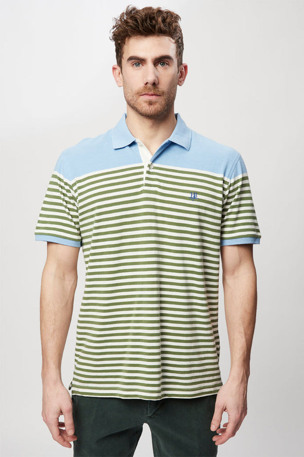 Polo Vert Foncé - Harmont & Blaine Jeans - Homme