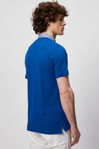 Polo Bleu Cobalt - Harmont & Blaine - Homme