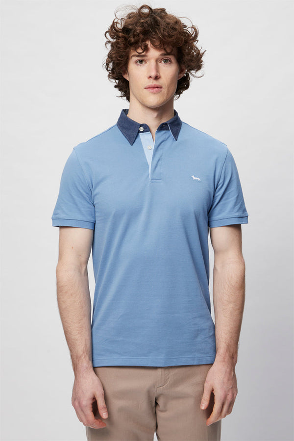 Polo Bleu Clair - Harmont & Blaine - Homme