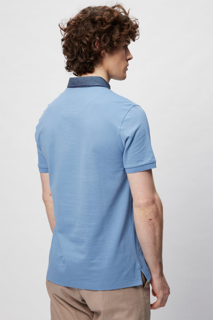 Polo Bleu Clair - Harmont & Blaine - Homme