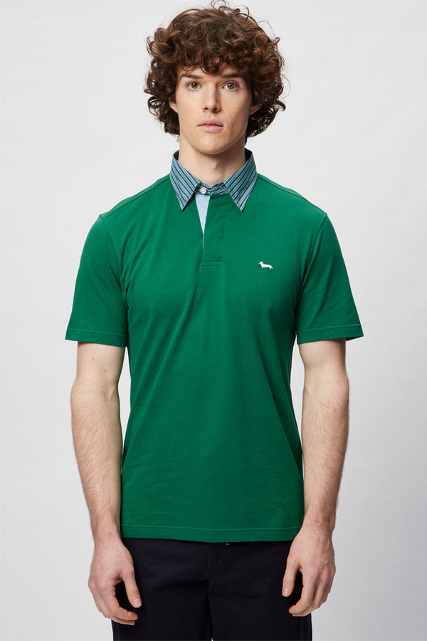 Polo Vert Foncé - Harmont & Blaine - Homme