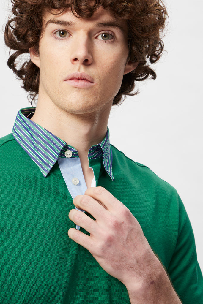 Polo Vert Foncé - Harmont & Blaine - Homme