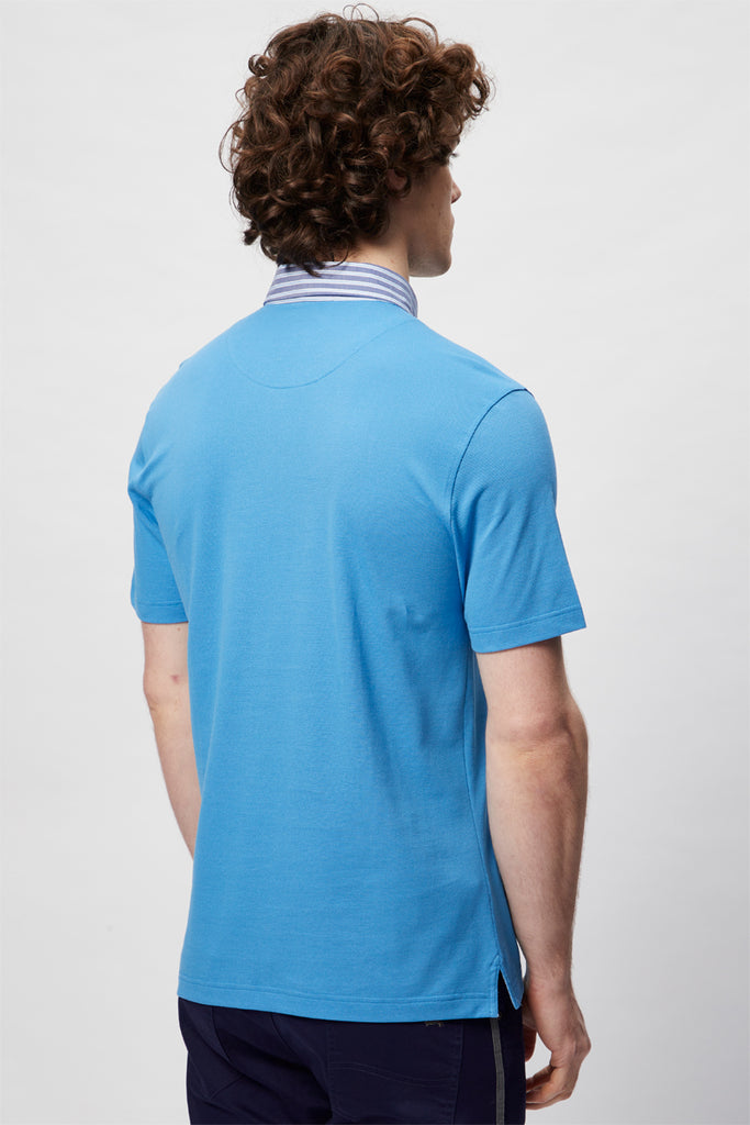 Polo Bleu Clair - Harmont & Blaine - Homme