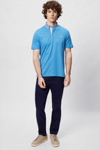 Polo Bleu Clair - Harmont & Blaine - Homme