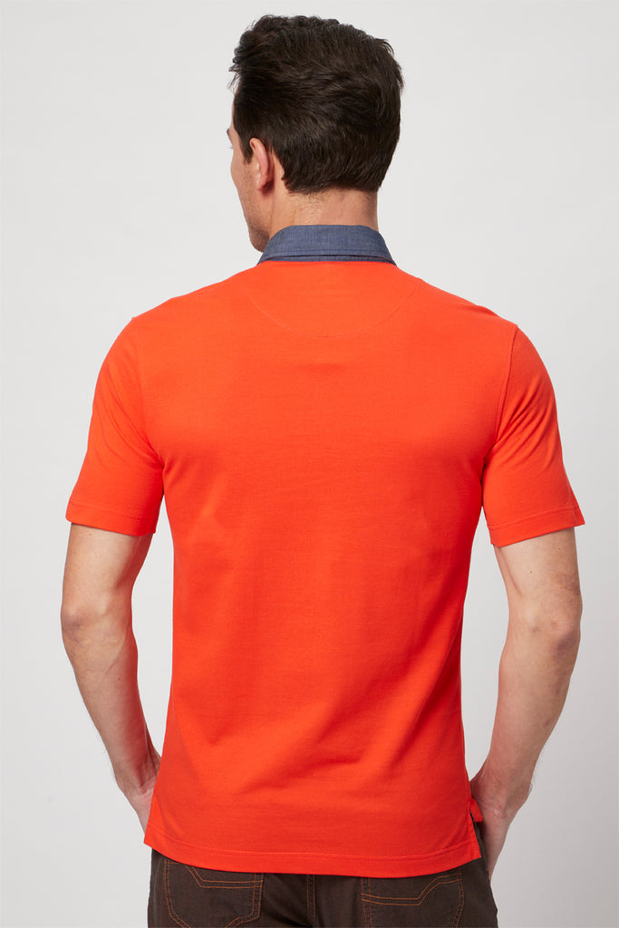 Polo Orange - Harmont & Blaine - Homme