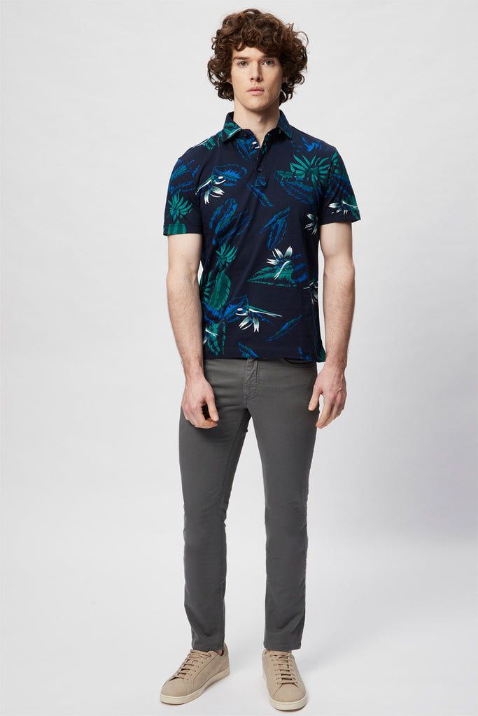 Polo Bleu Marine - Harmont & Blaine - Homme