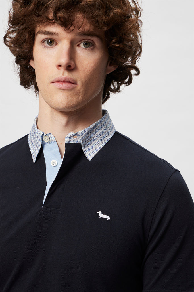 Polo Bleu Nuit - Harmont & Blaine - Homme