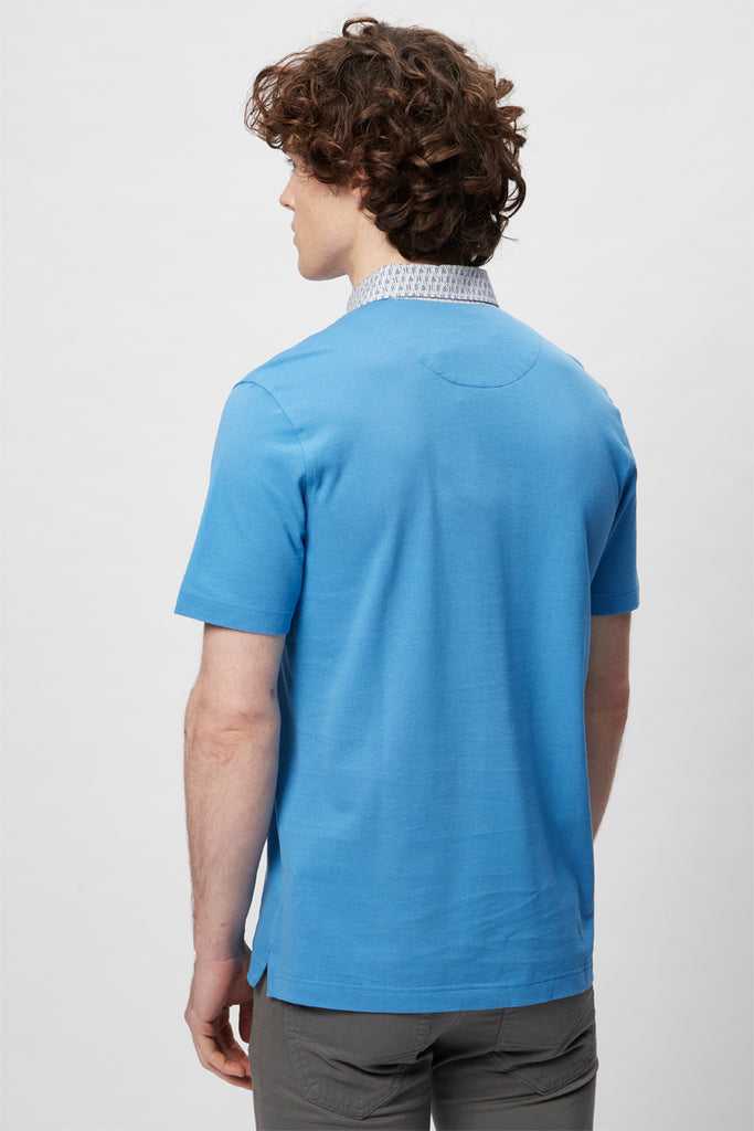 Polo Bleu Clair - Harmont & Blaine - Homme
