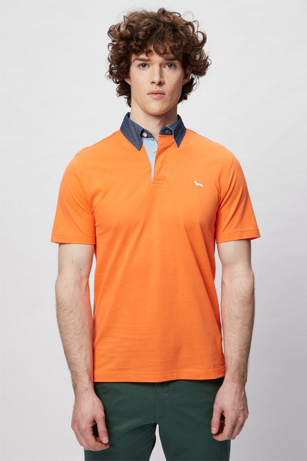Polo Orange - Harmont & Blaine - Homme