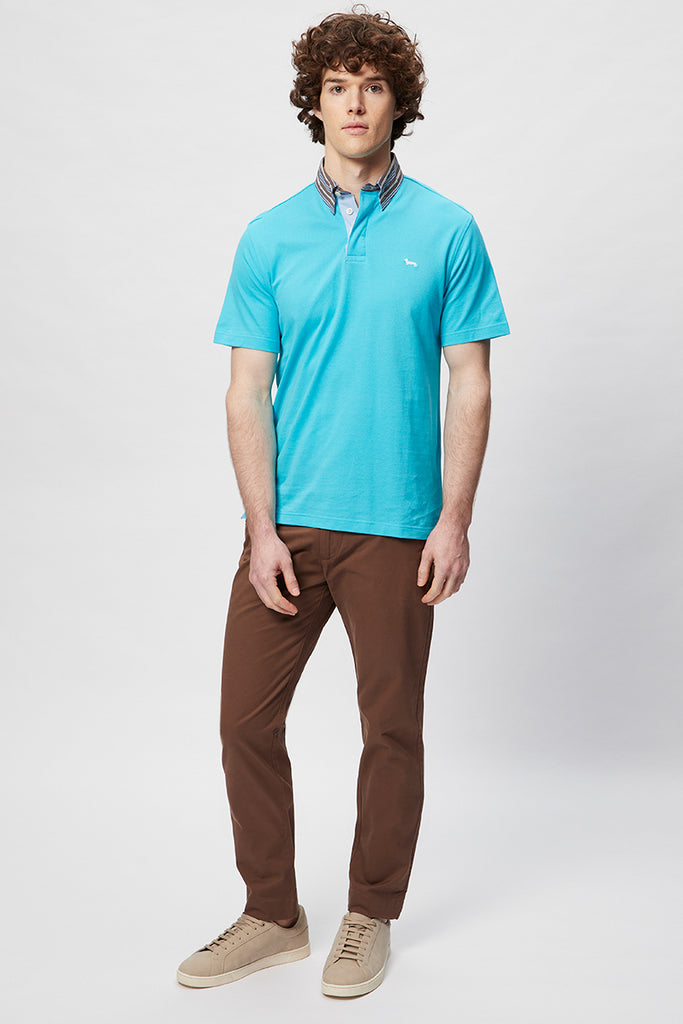 Polo Turquoise - Harmont & Blaine - Homme