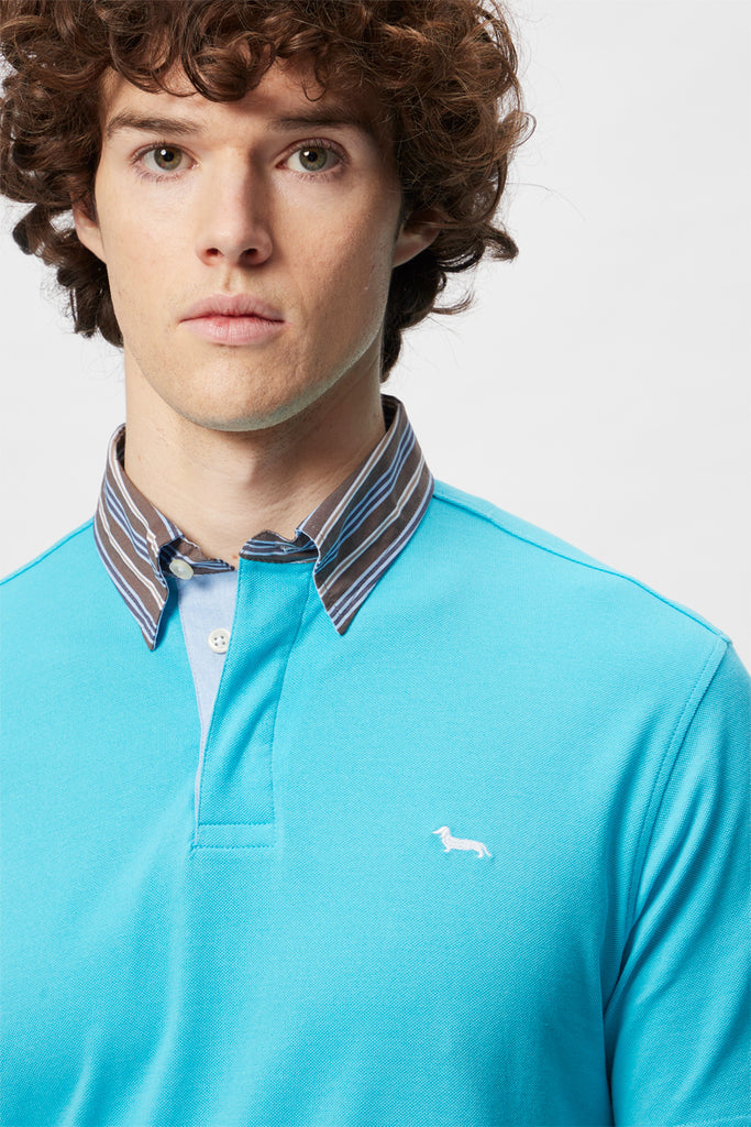 Polo Turquoise - Harmont & Blaine - Homme