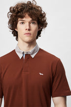 Polo Marron Foncé - Harmont & Blaine - Homme