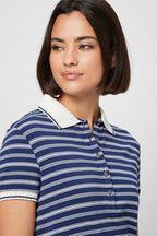 Polo Bleu Marine - Harmont & Blaine - Femme