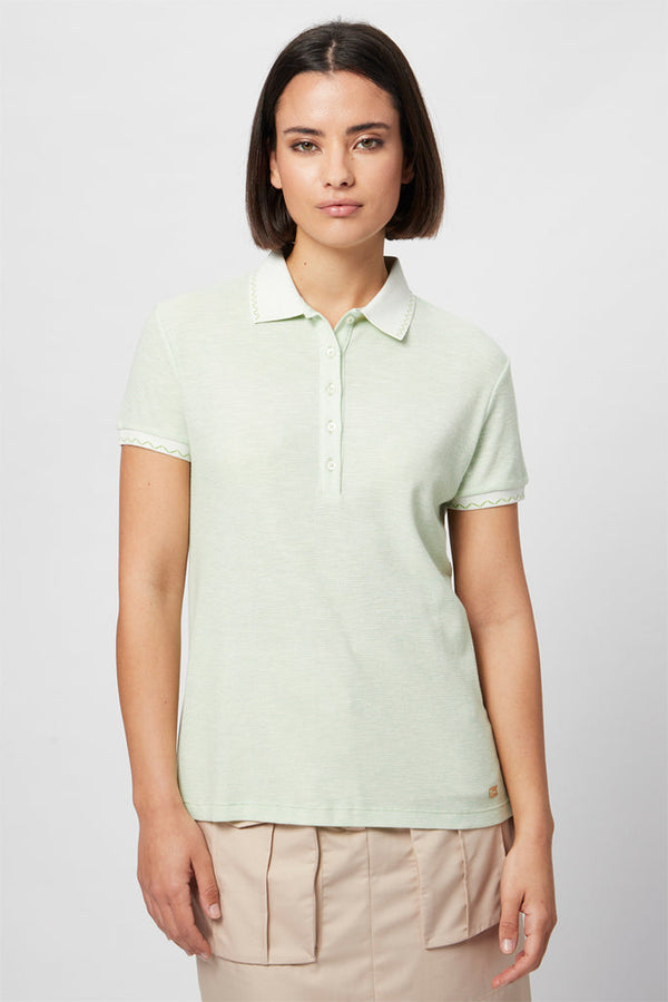 Polo Vert D’Eau- Harmont & Blaine - Femme