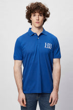 Polo Bleu Cobalt - Harmont & Blaine - Homme