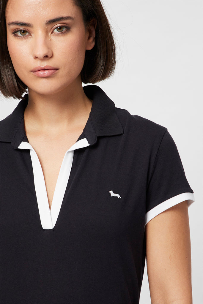 Polo Bleu Marine - Harmont & Blaine - Femme