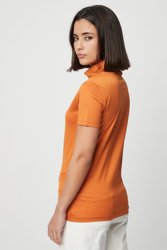 T-Shirt Orange - Harmont & Blaine - Femme