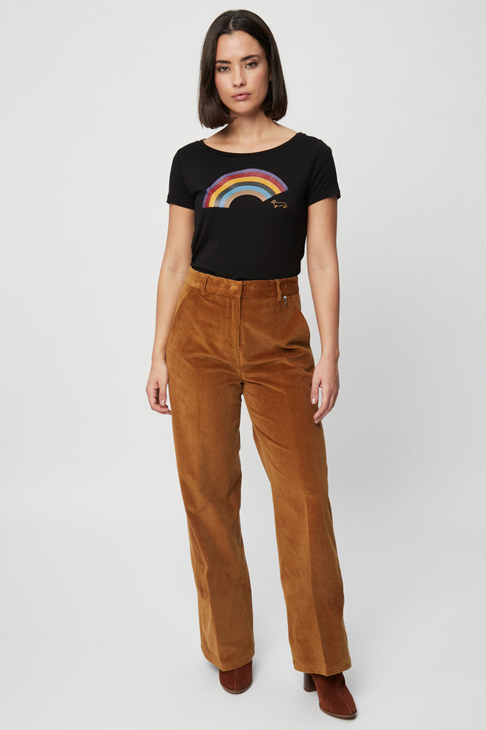 T-Shirt Noir - Harmont & Blaine - Femme