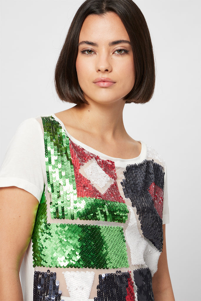 T-Shirt Blanc - Harmont & Blaine - Femme
