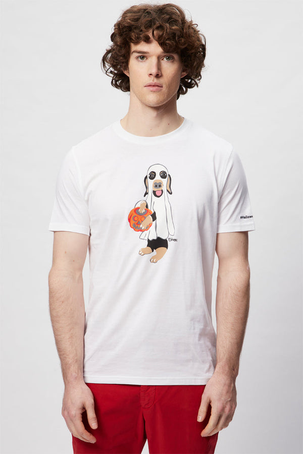 T-Shirt Blanc - Harmont & Blaine - Homme