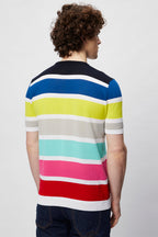 T-Shirt Bleu Marine - Harmont & Blaine - Homme