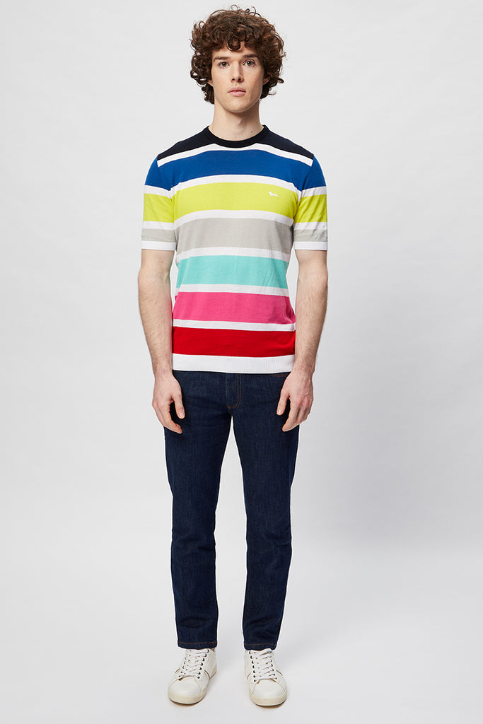 T-Shirt Bleu Marine - Harmont & Blaine - Homme