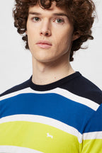 T-Shirt Bleu Marine - Harmont & Blaine - Homme