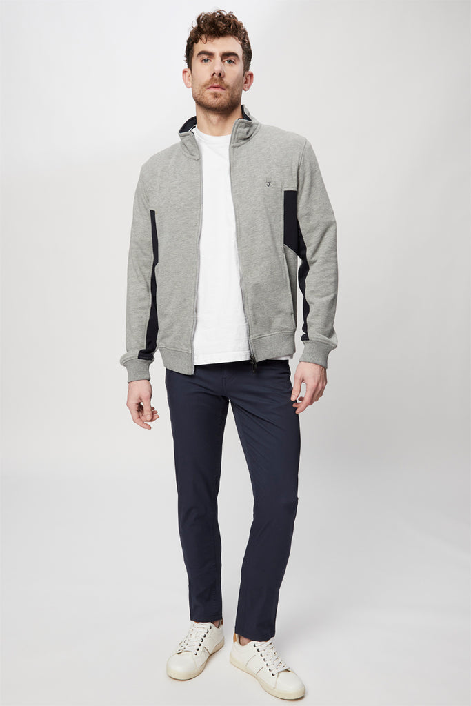 Sweat Gris Clair Chiné - Harmont & Blaine Jeans - Homme