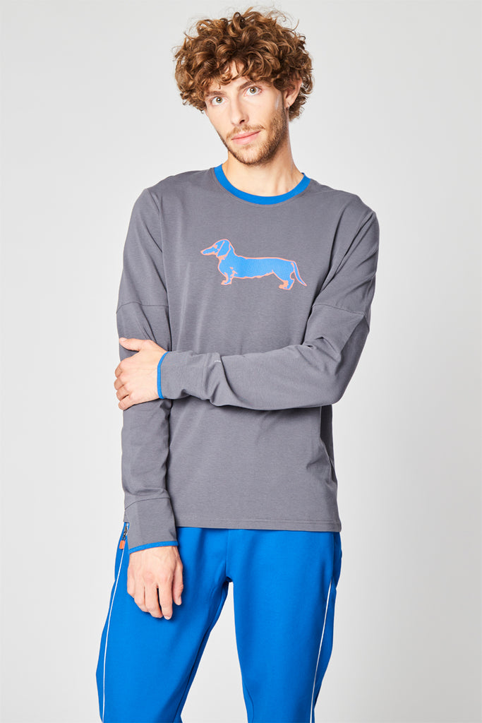 Sweat Gris Chiné - Harmont & Blaine - Homme