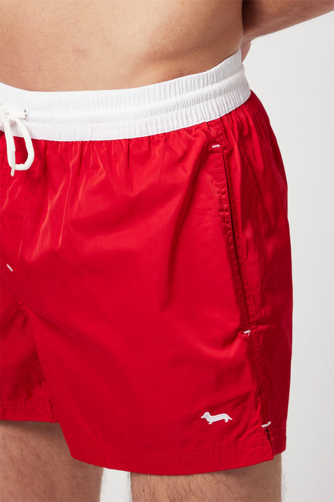 Short De Bain Rouge - Harmont & Blaine - Homme