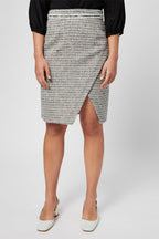 Jupe Droite Taille Haute Noir - Harmont & Blaine - Femme