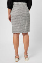 Jupe Droite Taille Haute Noir - Harmont & Blaine - Femme