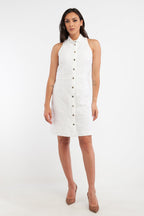 Robe Chemise - Blanc - Harmont & Blaine - Femme