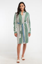Robe Droite - Vert - Harmont & Blaine - Femme