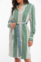 Robe Droite - Vert - Harmont & Blaine - Femme