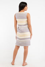 Robe Droite En Lin - Blanc - Harmont & Blaine - Femme