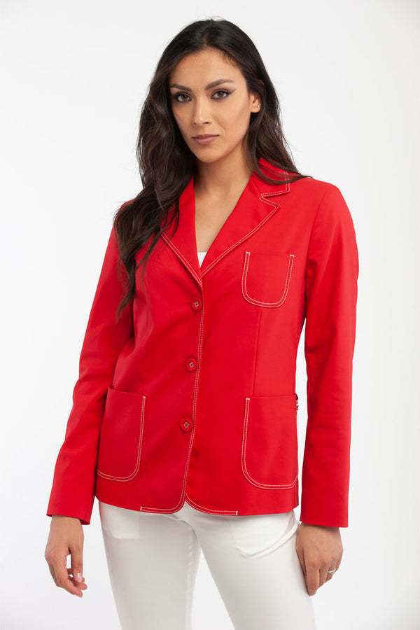Blazer - Rouge - Harmont & Blaine - Femme