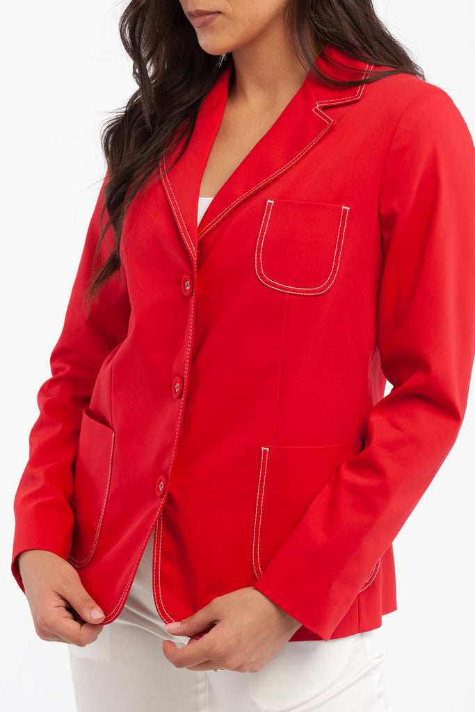 Blazer - Rouge - Harmont & Blaine - Femme